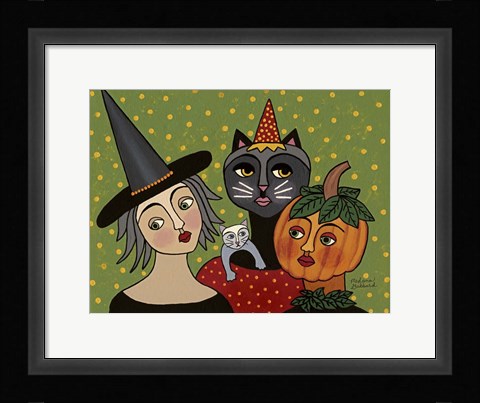 Framed Fall Friends Print
