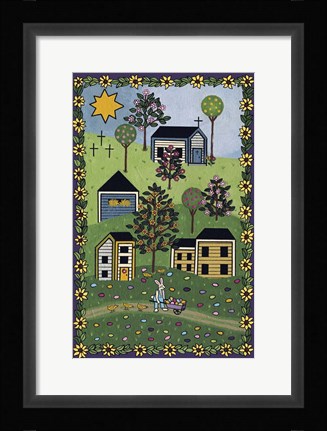 Framed Happy Easter Print