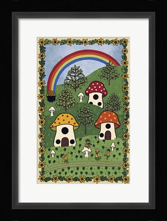 Framed Happy St Pattys Print