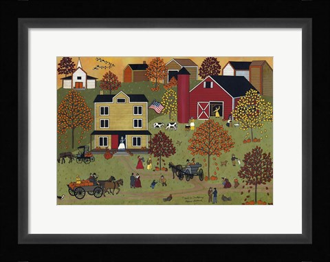 Framed Home For Thanksgiving Print