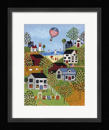 Framed Independence Day Print