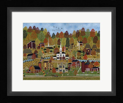 Framed Sunflower Creek Print