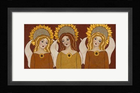 Framed Three Angels Print