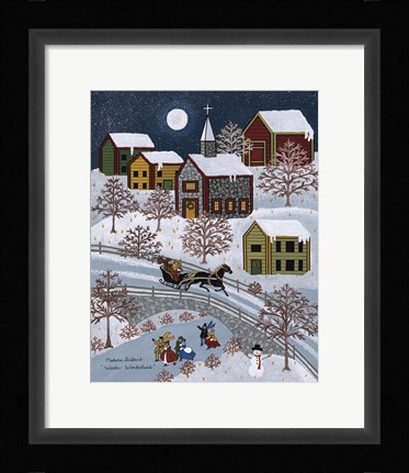 Framed Winter Wonderland Print