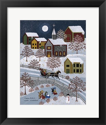 Framed Winter Wonderland Print