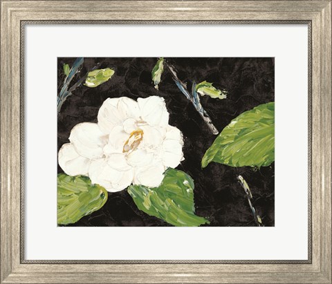 Framed Magnolia Branch Print