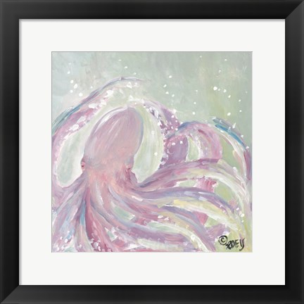 Framed Octopus Print
