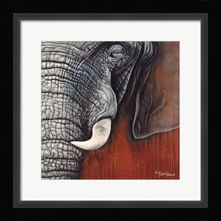 Framed Revering Tembo Print