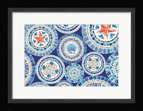 Framed Maritime XV Print