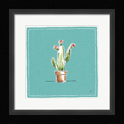 Framed Desert Bloom VIII Print