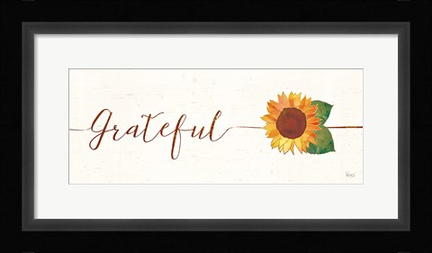 Framed Underlined Fall IV Print