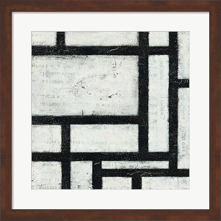 Framed Labyrinth II Print