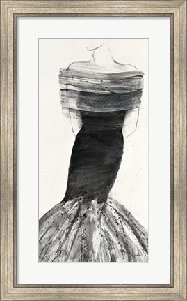 Framed Fashionista IV Print