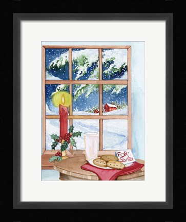 Framed Night Before Christmas IV Print