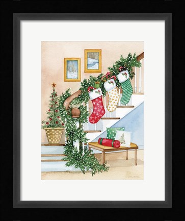 Framed Night Before Christmas II Print