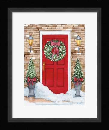 Framed Night Before Christmas I Print