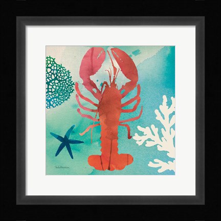Framed Under the Sea IV Print