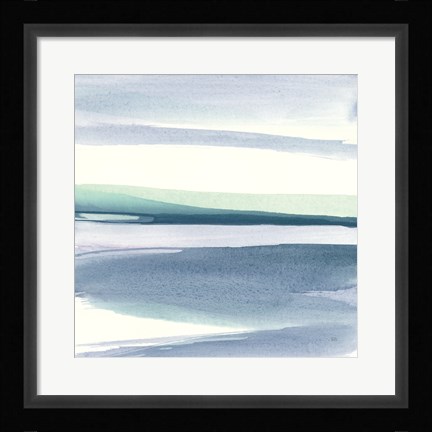 Framed Mint Dawn III Print
