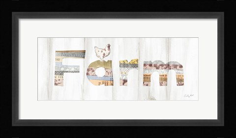 Framed Farm Family IV Print