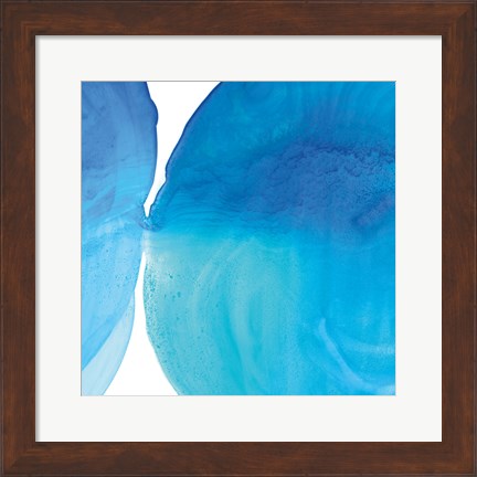 Framed Pools of Turquoise I Print