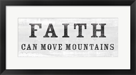 Framed Signs of Faith VI Print
