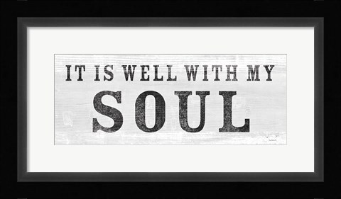 Framed Signs of Faith III Print