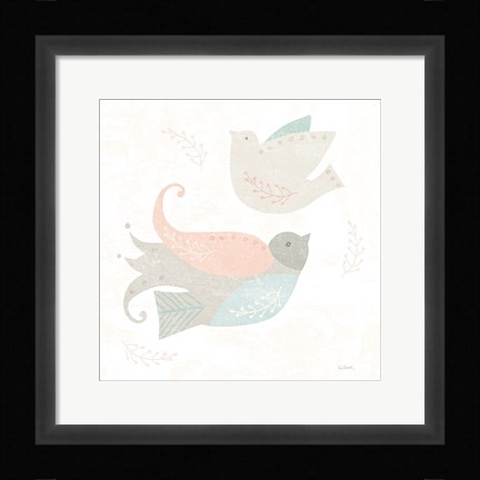 Framed Cozy Hygge III Dark Print