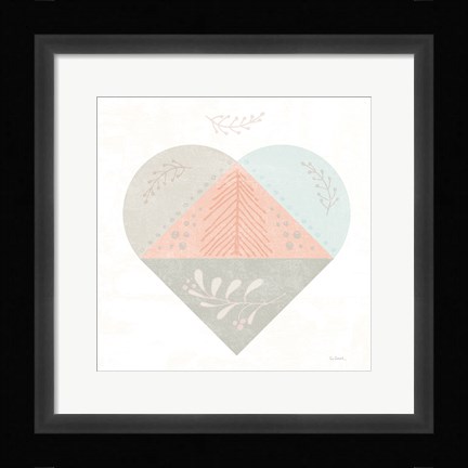 Framed Cozy Hygge IV Dark Print