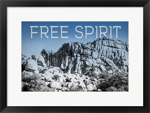 Framed Ombre Adventure VI Free Spirit Print