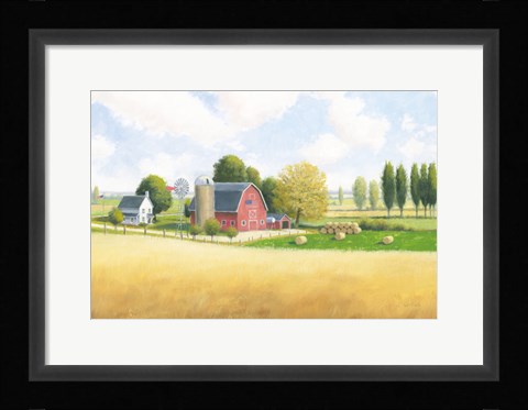 Framed Land of the Brave Print