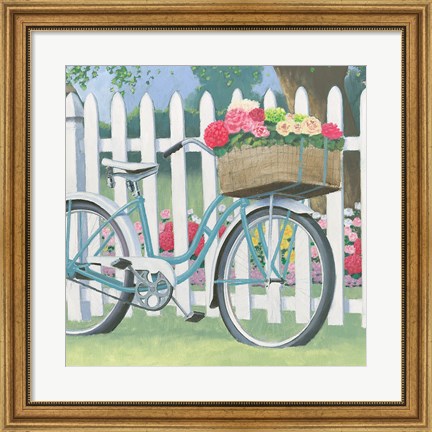 Framed Beautiful Country II Square Print