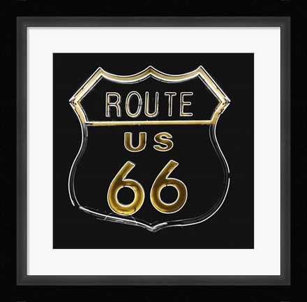 Framed Honey Route Print