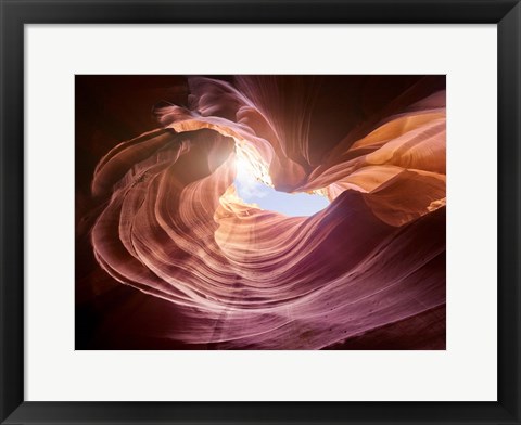 Framed Abrazo 1 BW-2 Print