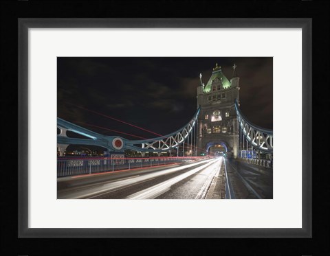 Framed Speed Night 4 Print