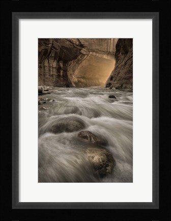 Framed Narrows 1 Color Print