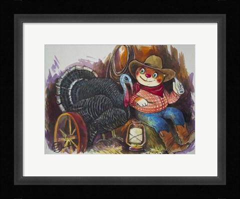 Framed Vintage Shot Print