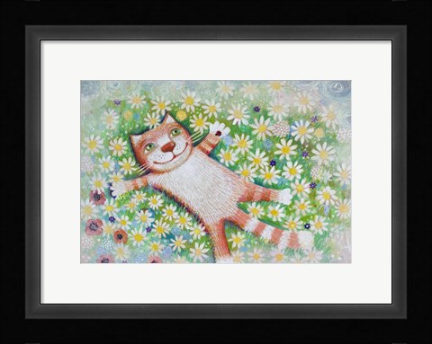 Framed Happy Summer Print