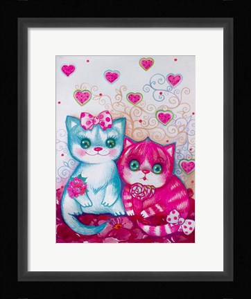 Framed Candies Print