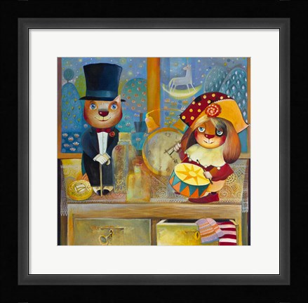 Framed Chest Of Drawers A Print