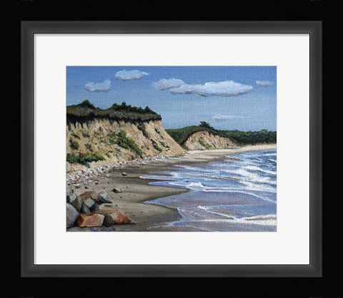 Framed Martha Vinyard Print