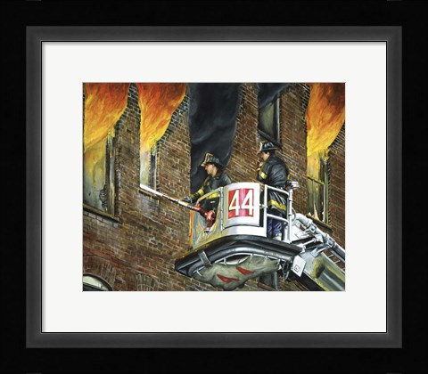 Framed Ladder 44 Print