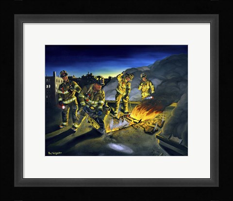 Framed Opening Up 2 Print