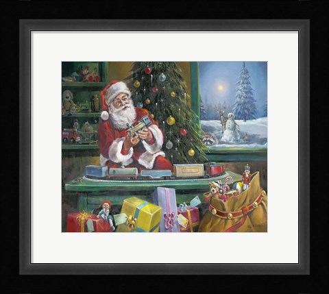 Framed Christmas Is Coming Print
