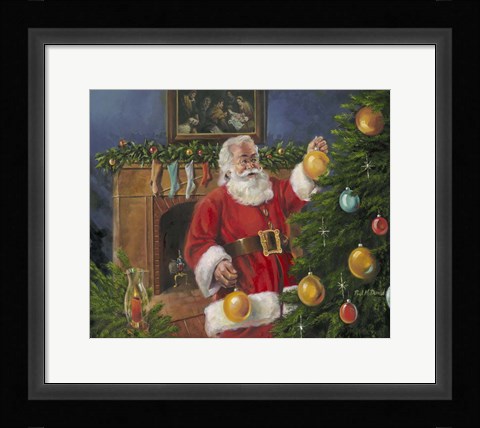 Framed Deck The Halls Print