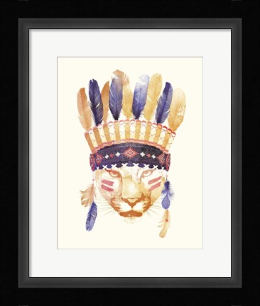 Framed Big Chief Print