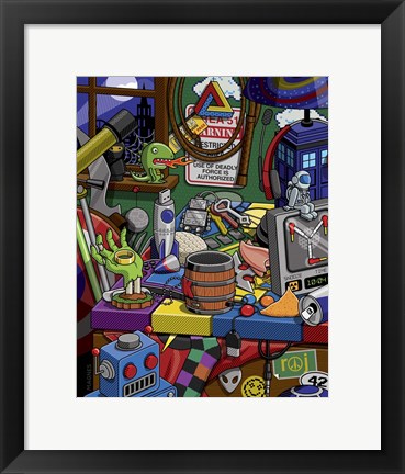 Framed Geek Chic Print