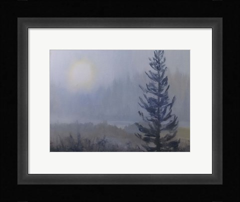 Framed Misty Morning Print