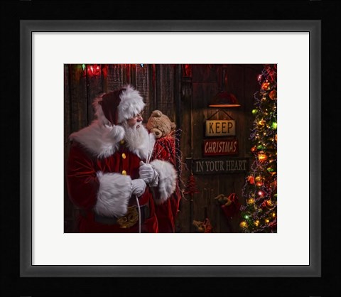 Framed Silent Night Print