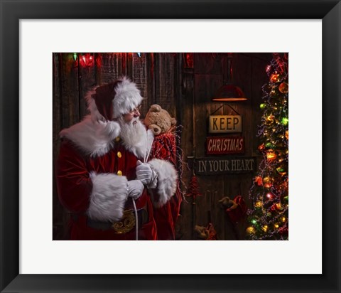 Framed Silent Night Print