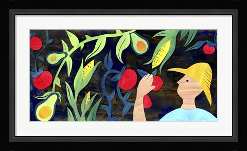 Framed Farm To Table Print